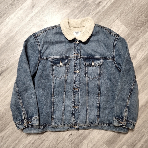 Jackets & Blazers - Boyfriend fit Parka Collar Denim Jacket